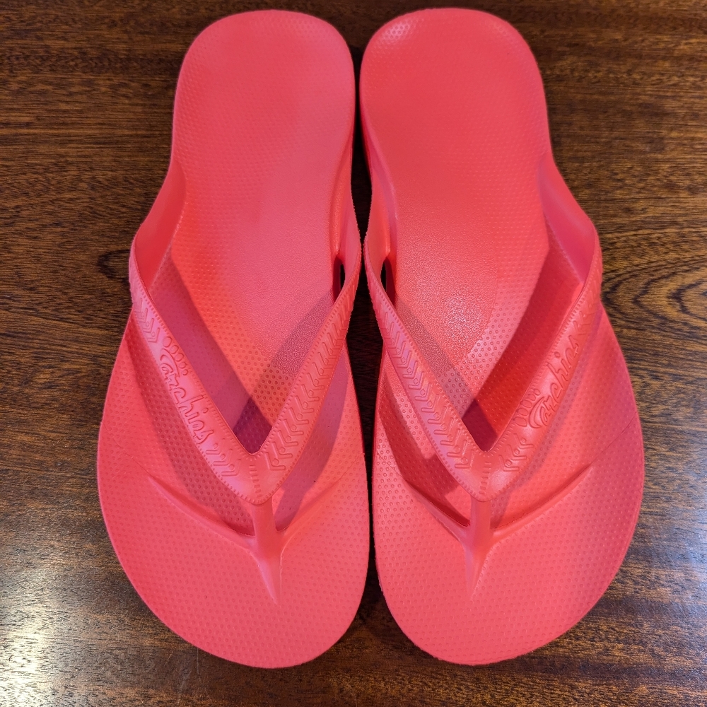 Archie's Arch Support Flip Flops Women's Size 9